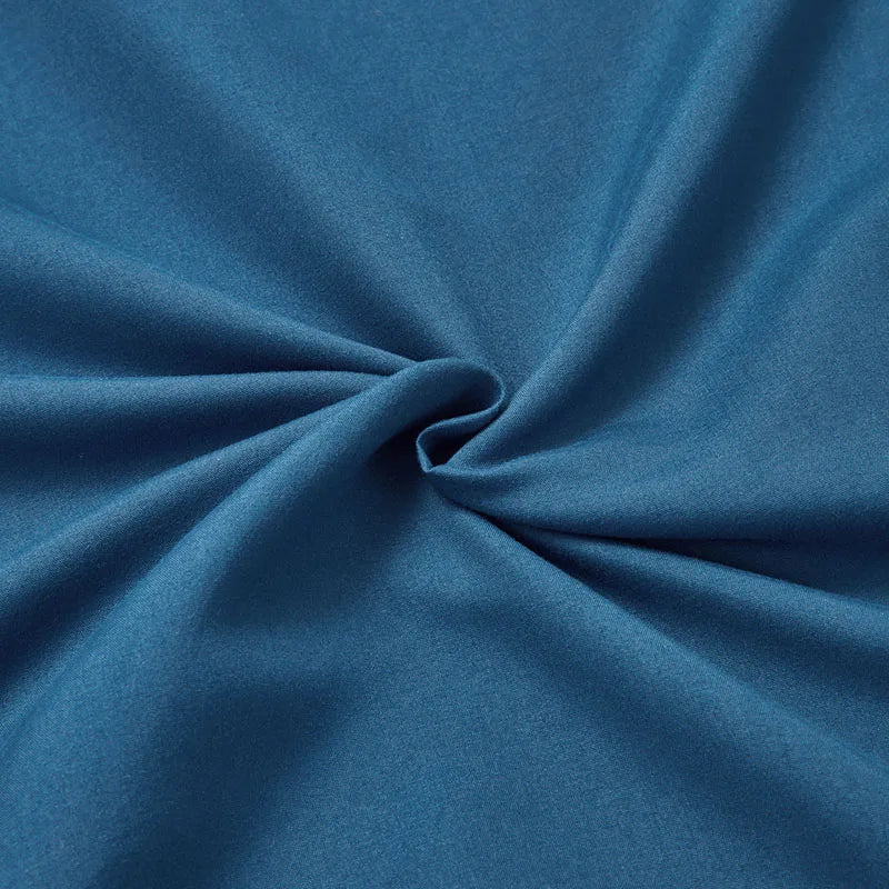 Afralia™ Single Fitted Waterproof Bed Sheet - Solid Color Mattress Protector