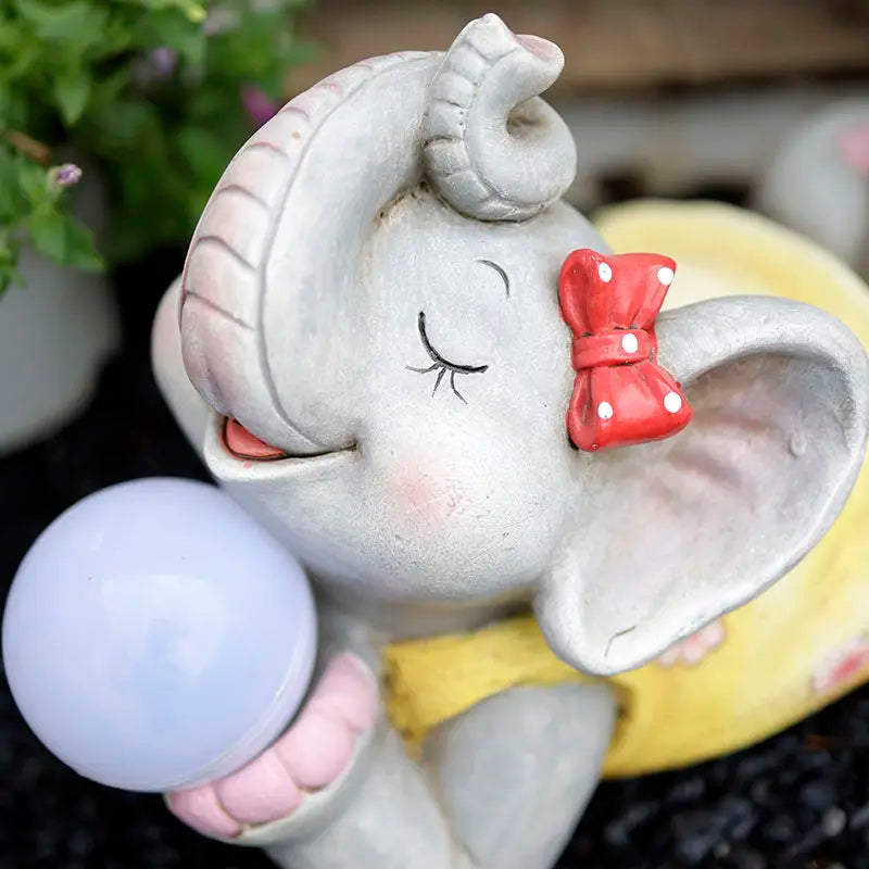 Afralia™ Elephant Garden Decoration | Creative Animal Flower Pots for Kindergarten and Outdoor Decor