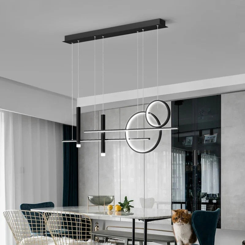 Afralia™ Minimalist LED Pendant Lights for Home Decor Indoor Lighting