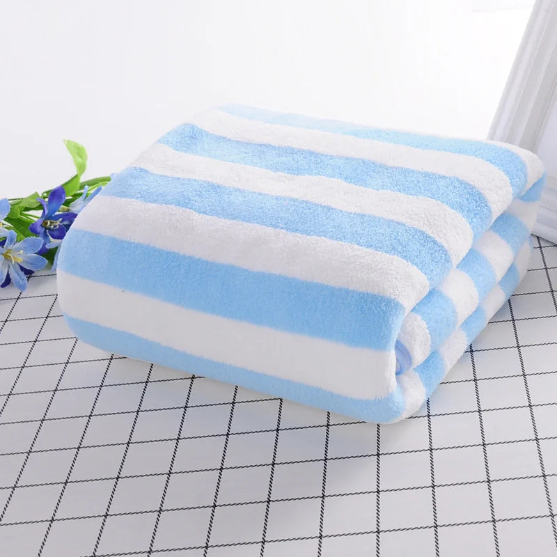 Afralia™ Microfiber Bath Towel Sets for Soft Absorbent Quick Drying Adults