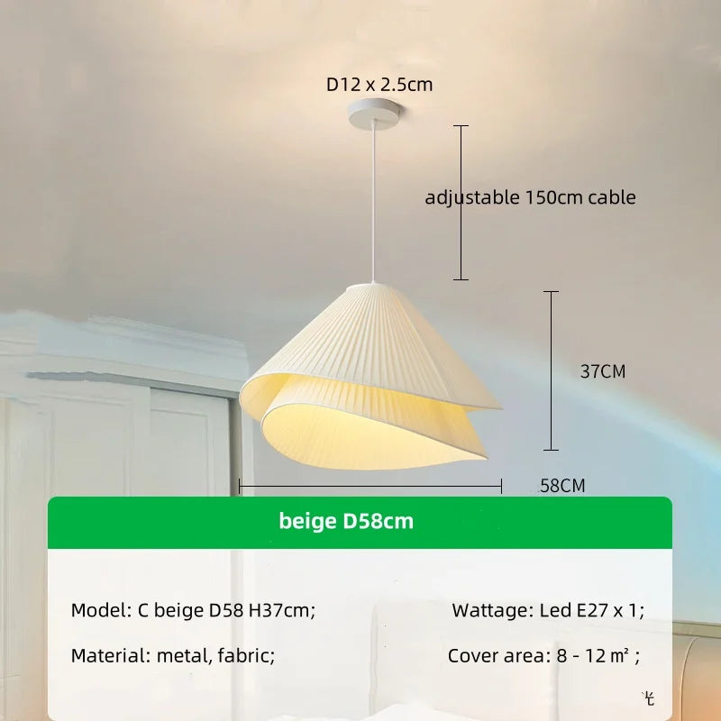 Afralia™ Modern Minimalist E27 LED Pendant Chandelier for Dining Room and Bar