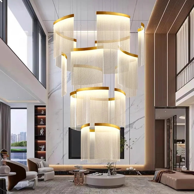 Afralia™ Modern LED Ceiling Lamp Chandelier for Bedroom Dining Room Lighting