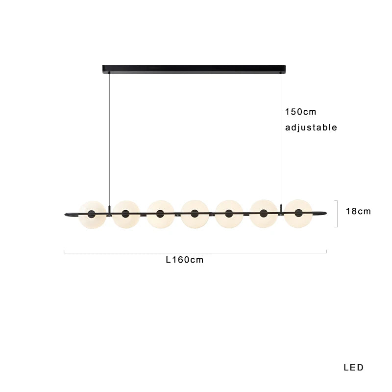 Afralia™ Glass Chandelier: Luxury Minimalist Decor for Home or Store Exhibition
