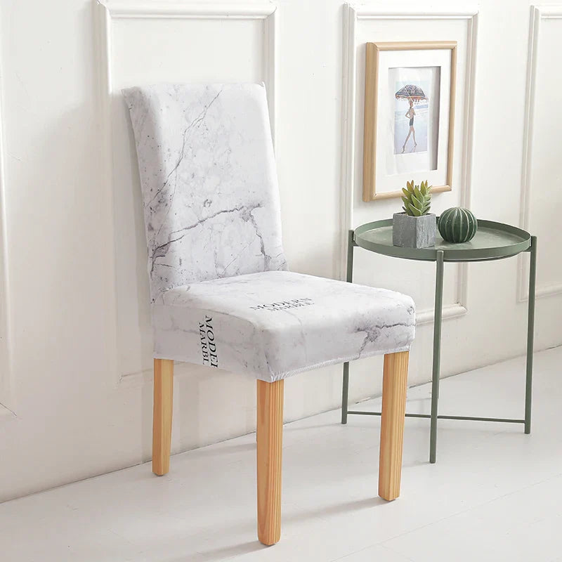 Afralia™ Stretch Print Chair Cover - Elastic Seat Slipcover