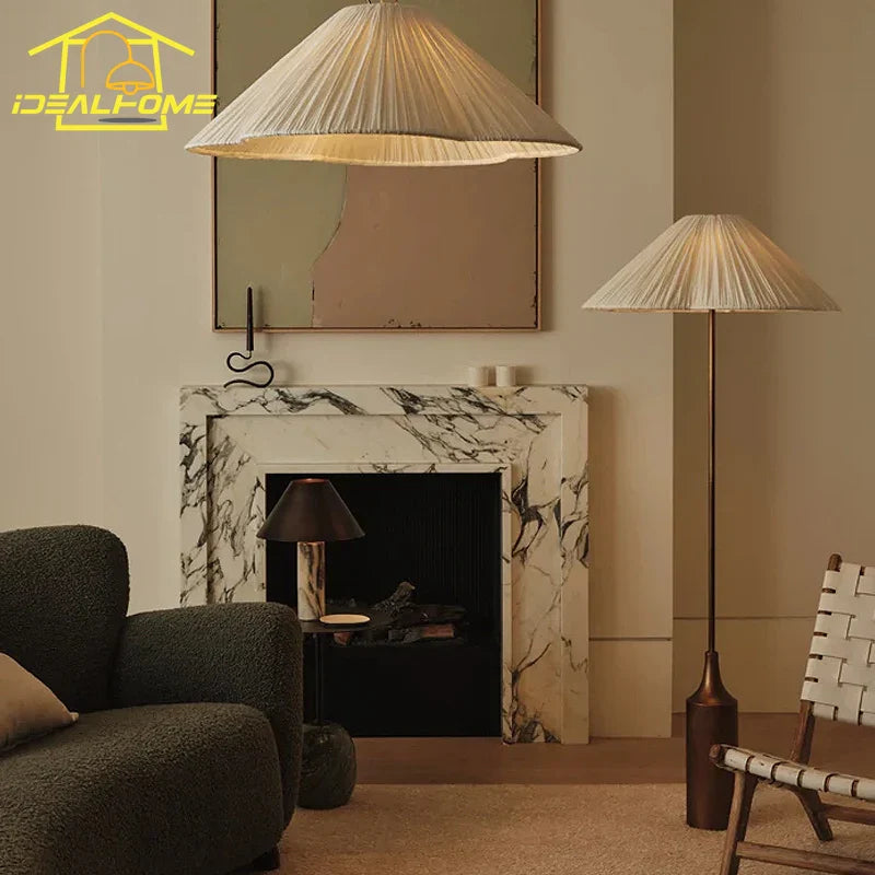 Afralia™ Medieval LED Vertical Floor Lamp for Art Decor in Living Room or Bedroom