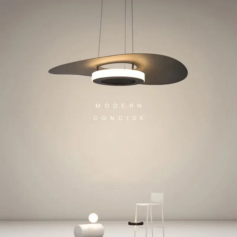 Afralia™ UFO Pendant Lights Chandelier for Dining Living Kitchen Room, Minimalist Designer Art Decor