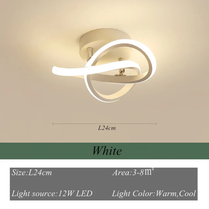 Afralia™ LED Aisle Ceiling Lights for Home Lighting in Bedroom Living Room Corridor