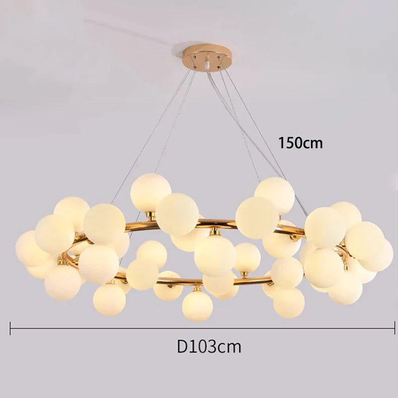 Afralia™ Modern LED Pendant Light Chandeliers for Living and Dining Room Lighting