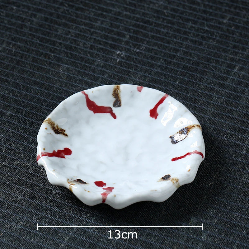 Afralia™ Hammer Pattern Porcelain Mugs, Set of 2