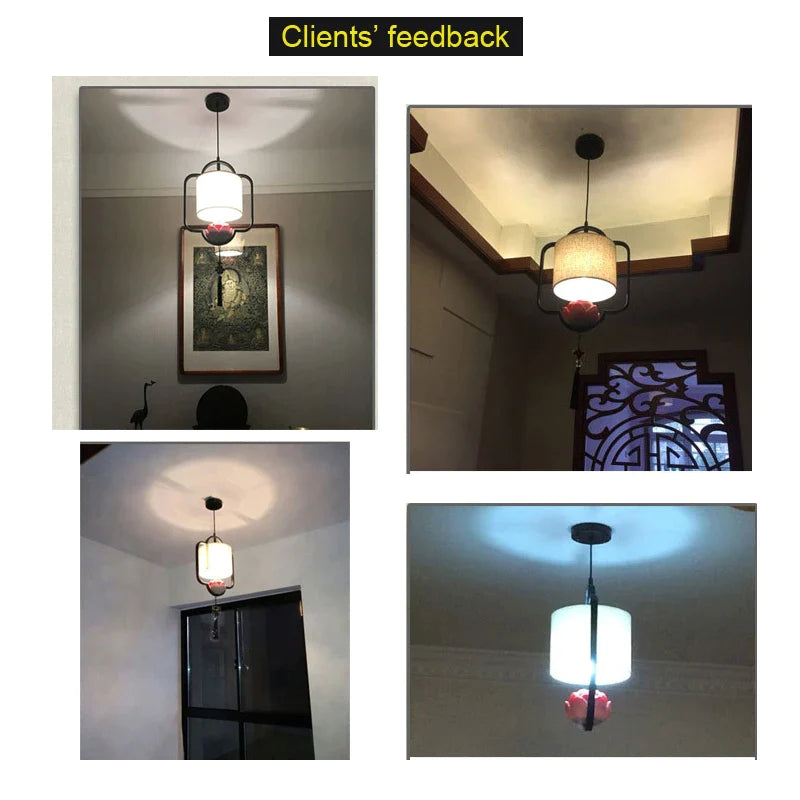 Afralia™ Chinese Cloth Chandelier for Bedroom, Dining Room, Corridor, Hotel - Light and Stylish