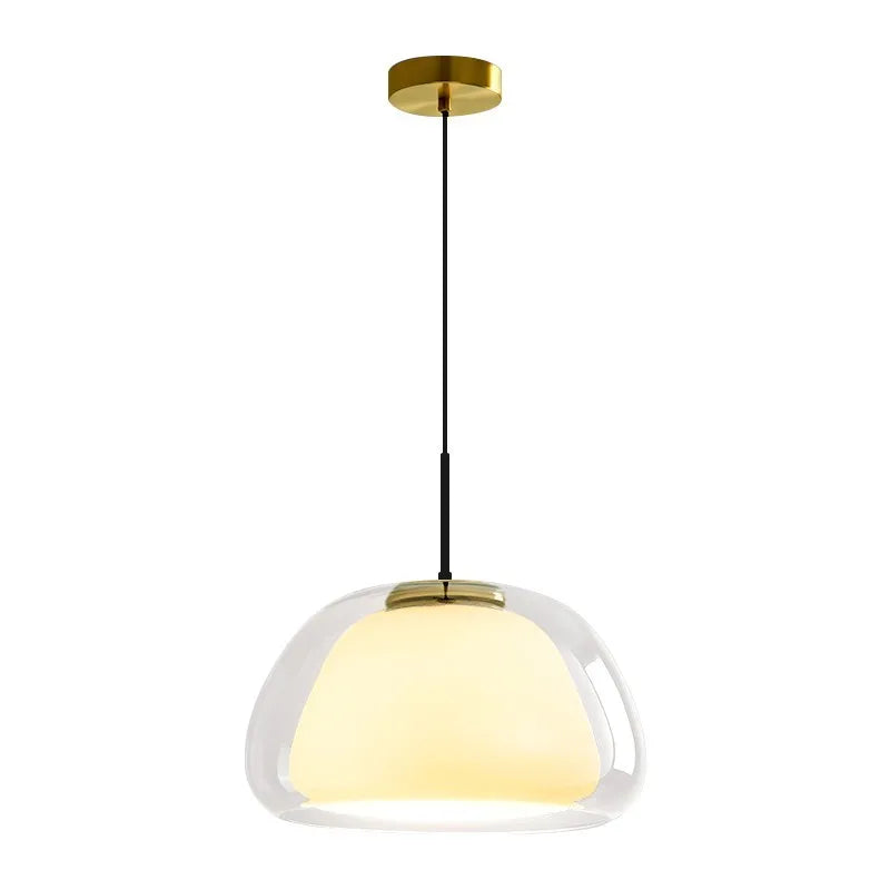 Afralia™ Glass Jelly Pendant Lamp for Living Room Kitchen Dining - Denmark Suspension Light