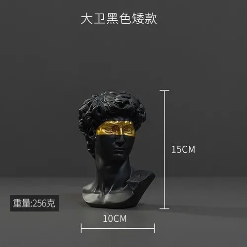 Afralia™ Venus Bust Sculpture Art Figurine for Home Decor