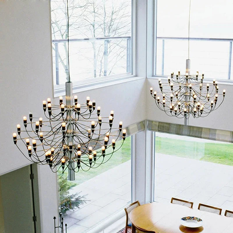 Afralia™ Modern LED Chandelier Pendant Light for Home Decor & Kitchen Room