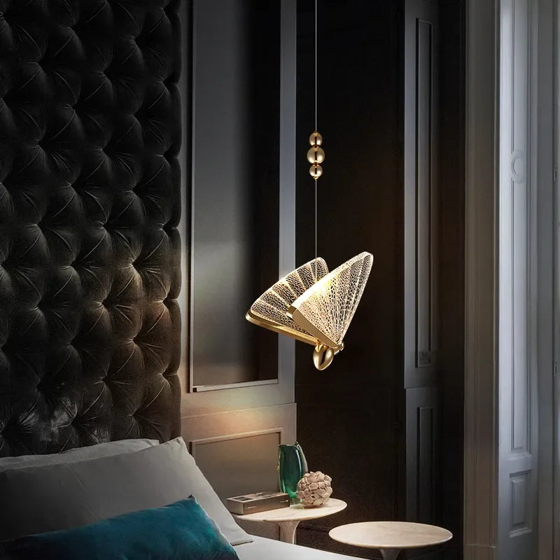 Afralia™ Rotatable Nordic Chandelier: Multi-Styling LED Round Ceiling Pendant Lamp