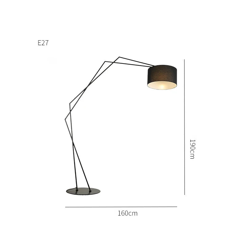 Afralia™ Minimalist Floor Lamp 2024 Living Room Standing Light Standard Tall Home Decor