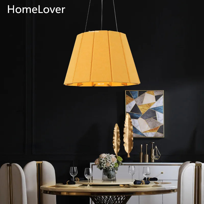 Afralia™ Echo Felt Pendant Light: Nordic Style, Creative Design, Color Lampshade, Living Room & Dining Lighting