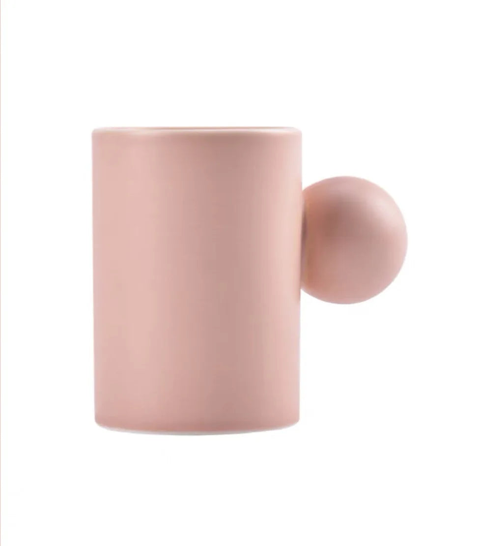 Afralia™ Ceramic Cloud Cup & Saucer Set - Dining Table Coffee Tea Afternoon Milk Juice Mug
