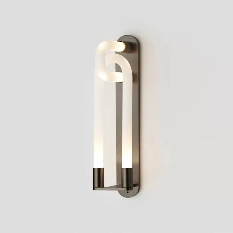 Loopi Wall Lamp: Italian Style Up Down Light, Dining Room & Bedroom Decor, Afralia™ Brand
