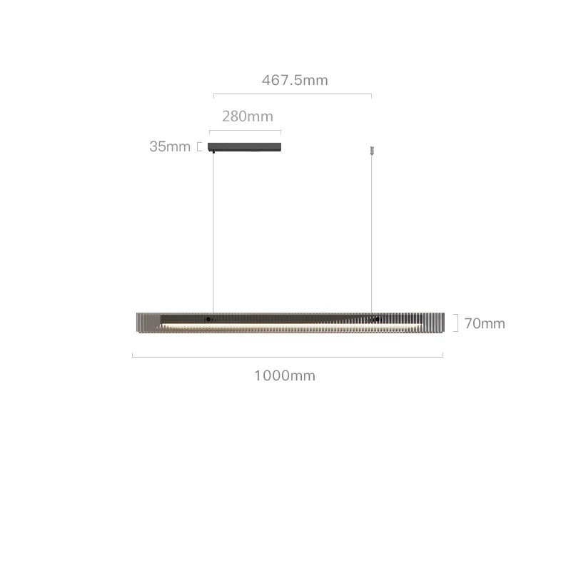 Afralia™ Glass Pendant Light: High-End Minimalist Design for Light Luxury Restaurant & Bar