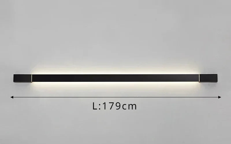 Afralia™ Nordic Aluminum Rotatable LED Wall Lamp for Living Room Bedroom Fixture