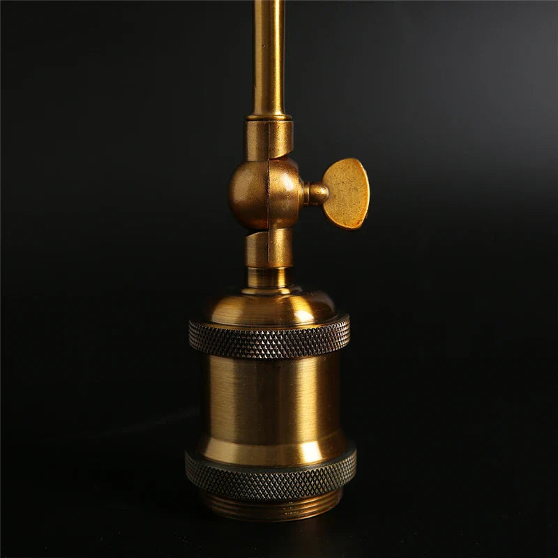 Afralia™ Retro Iron Wall Sconce | Industrial Vintage E27 Light Fixture