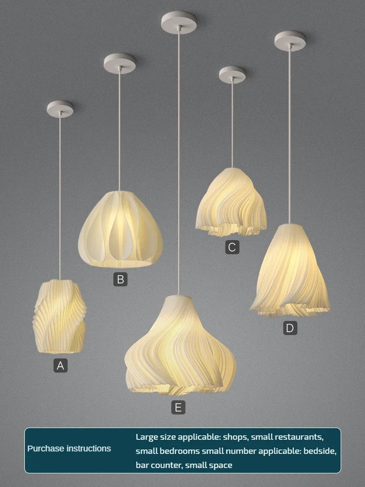 Afralia™ Modern 3D Printed Ceiling Chandelier for Living Room, Bedroom, and Dining Table
