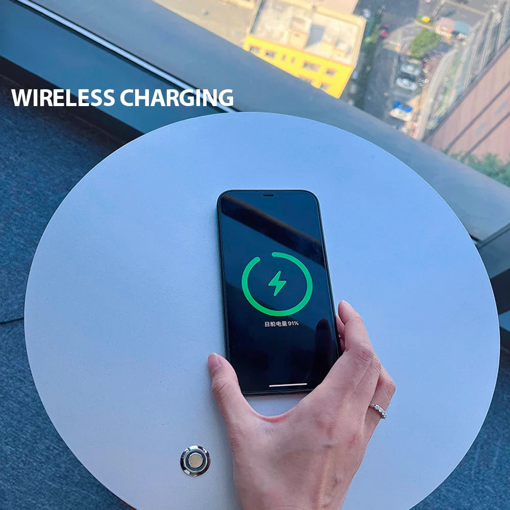 Afralia™ LED Wood Shelf Floor Lamp for Bedroom Living Study Room