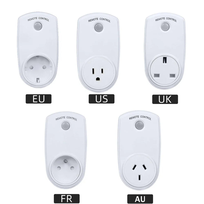 Afralia™ Smart Wireless Remote Control Power Outlet Socket - EU Plug