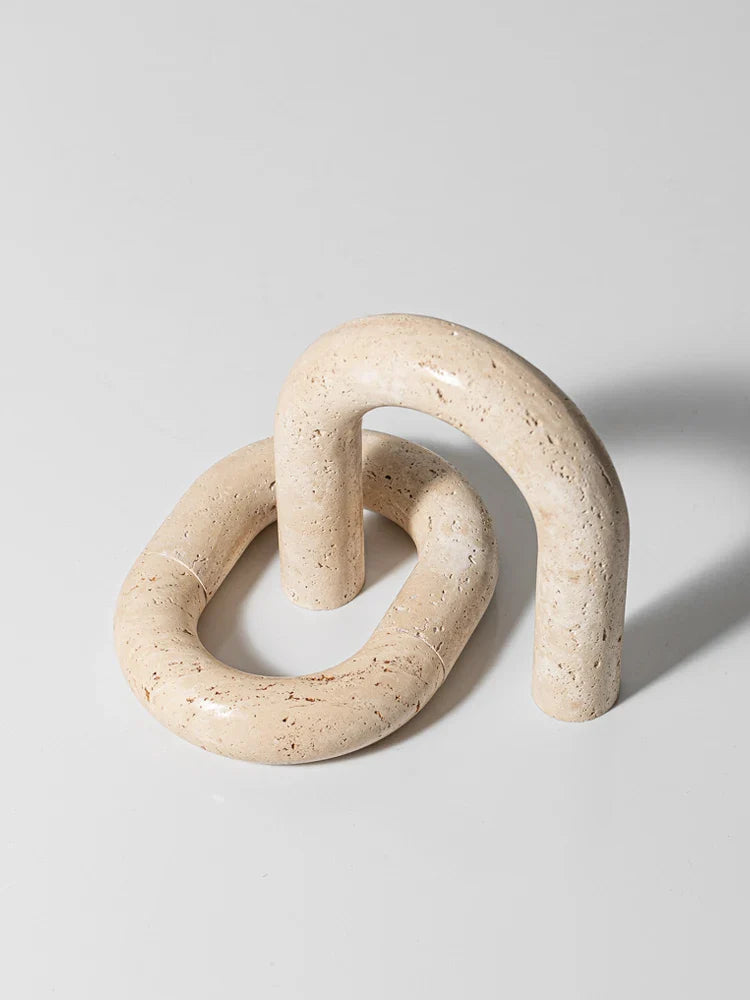 Travertine Marble Arch Decor by Afralia™ for Stylish Home Accents