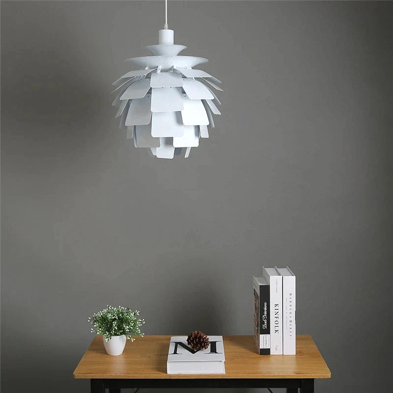 Afralia™ Pinecone LED Chandelier: Nordic Louis Design Pendant Lights for Elegant Living Room Decor