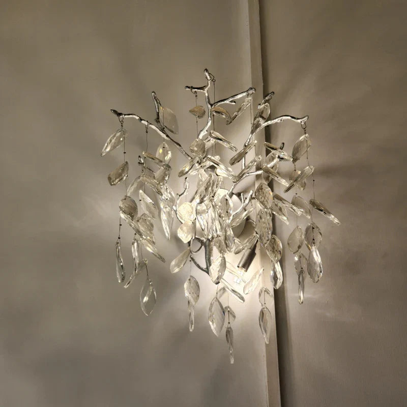 Afralia™ Crystal Wall Lamp: High-End Nano Technology Luxury LED Lighting for Home Décor