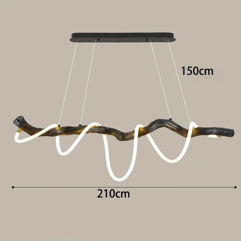 Afralia™ LED Pendant Light Chandeliers for Modern Home Decor & Indoor Lighting