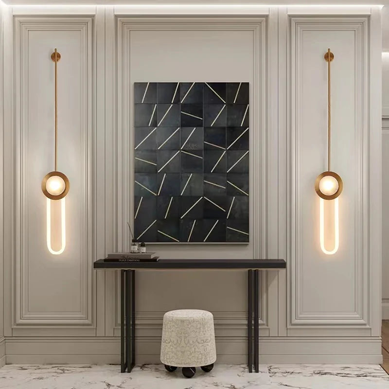 Afralia™ Marble Wall Lamp: Nordic Minimalist Luxury Sconce for Living Room, Bedroom, Aisle.
