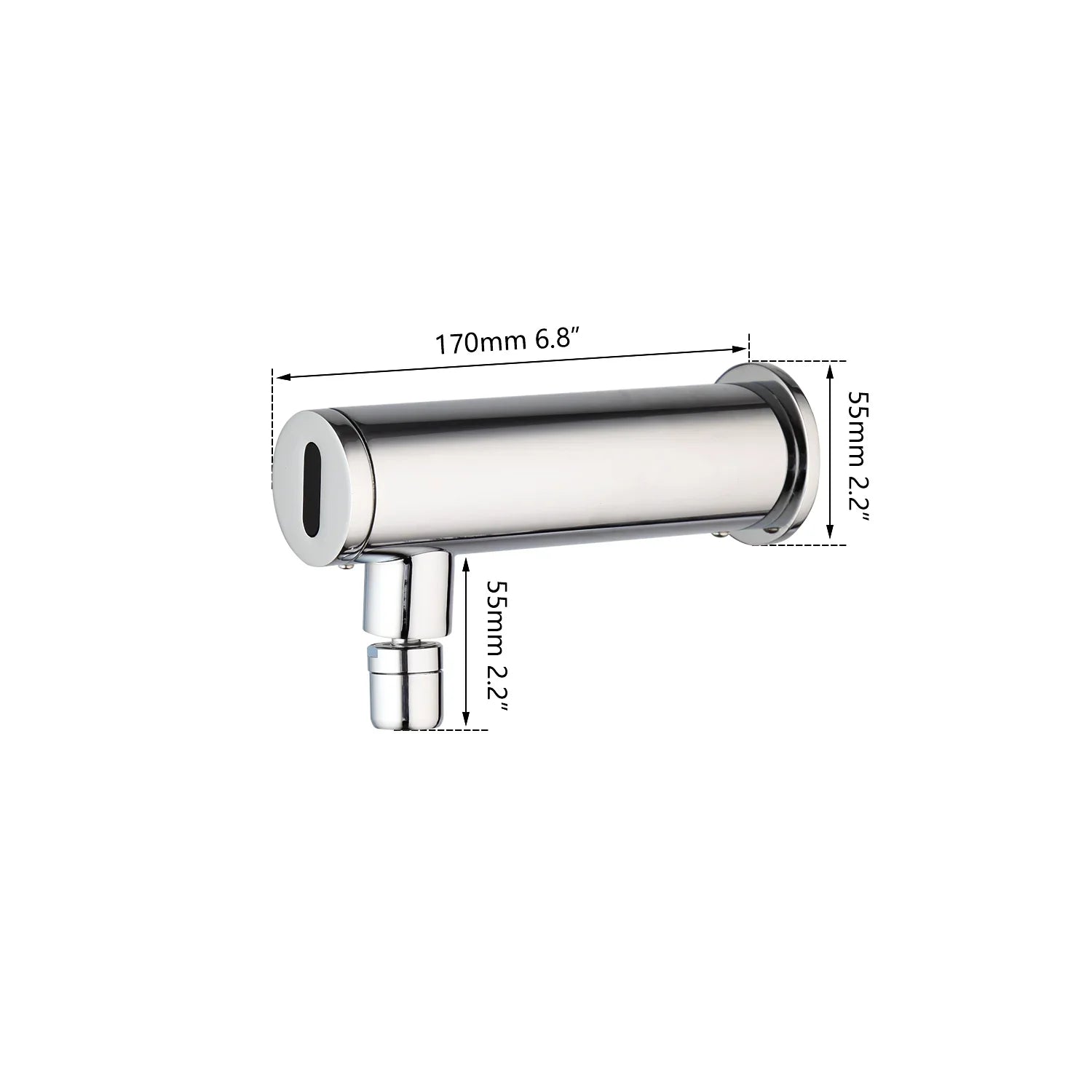 Afralia™ Touch-Free Sensor Bathroom Faucet For Water Saving Cold Taps