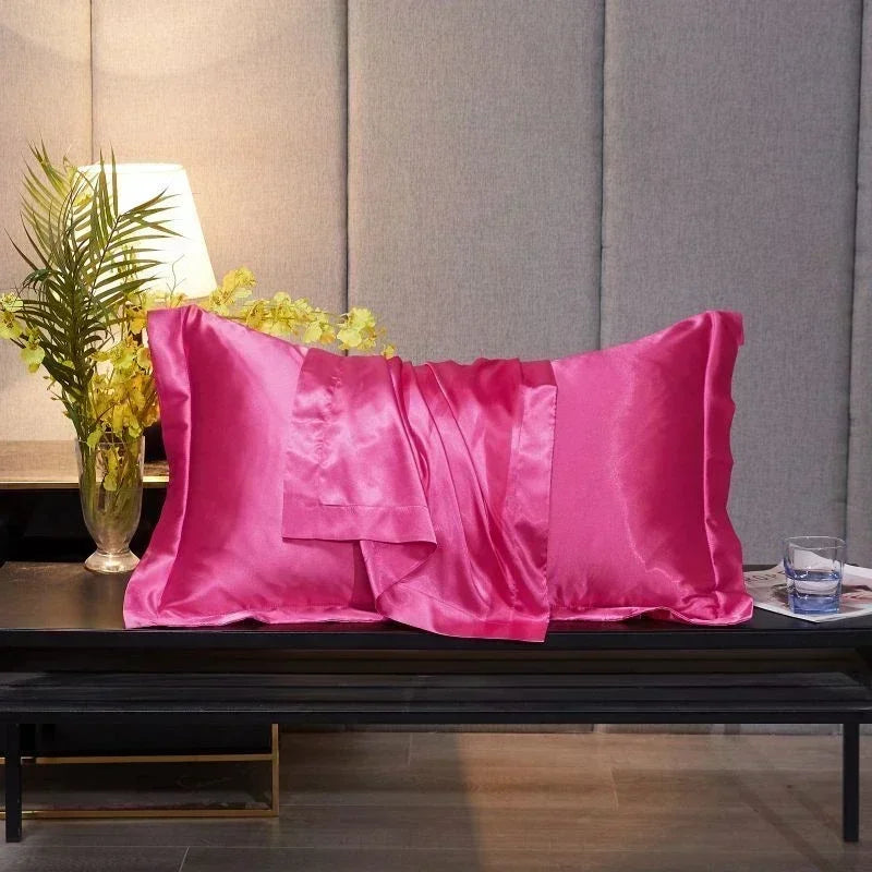 Afralia™ Silk Pillowcase: Luxurious Silky Soft Skin-Friendly Pillow Cover for Beauty Sleep