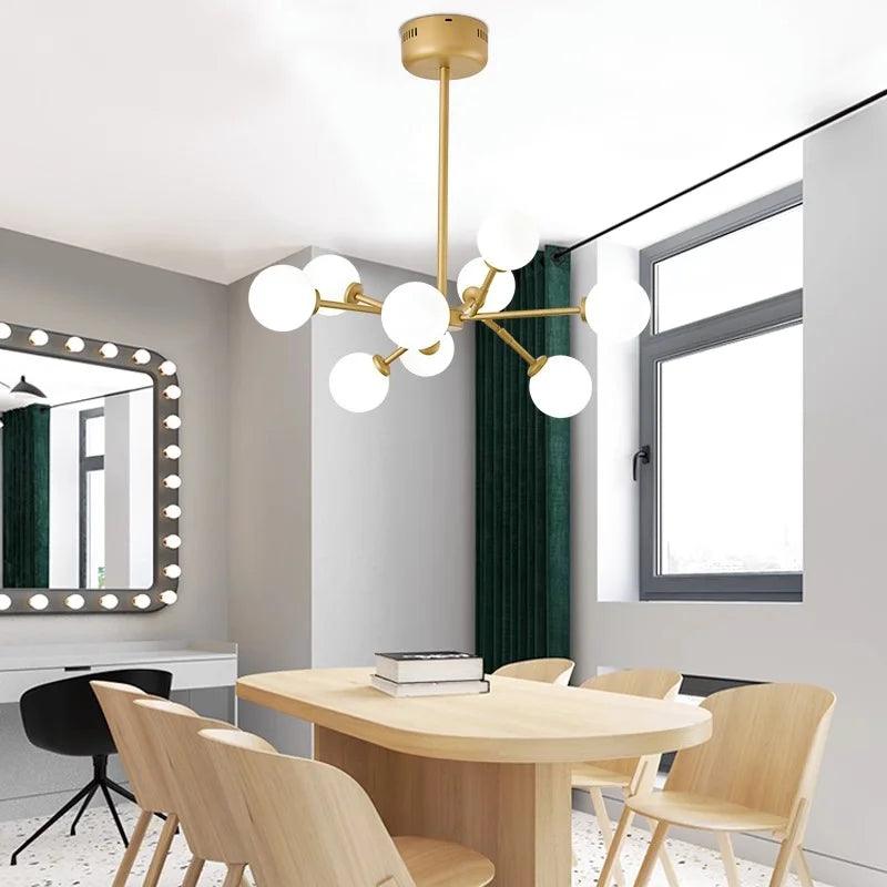 Afralia™ Modern LED Pendant Lighting for Living Room and Dining Room