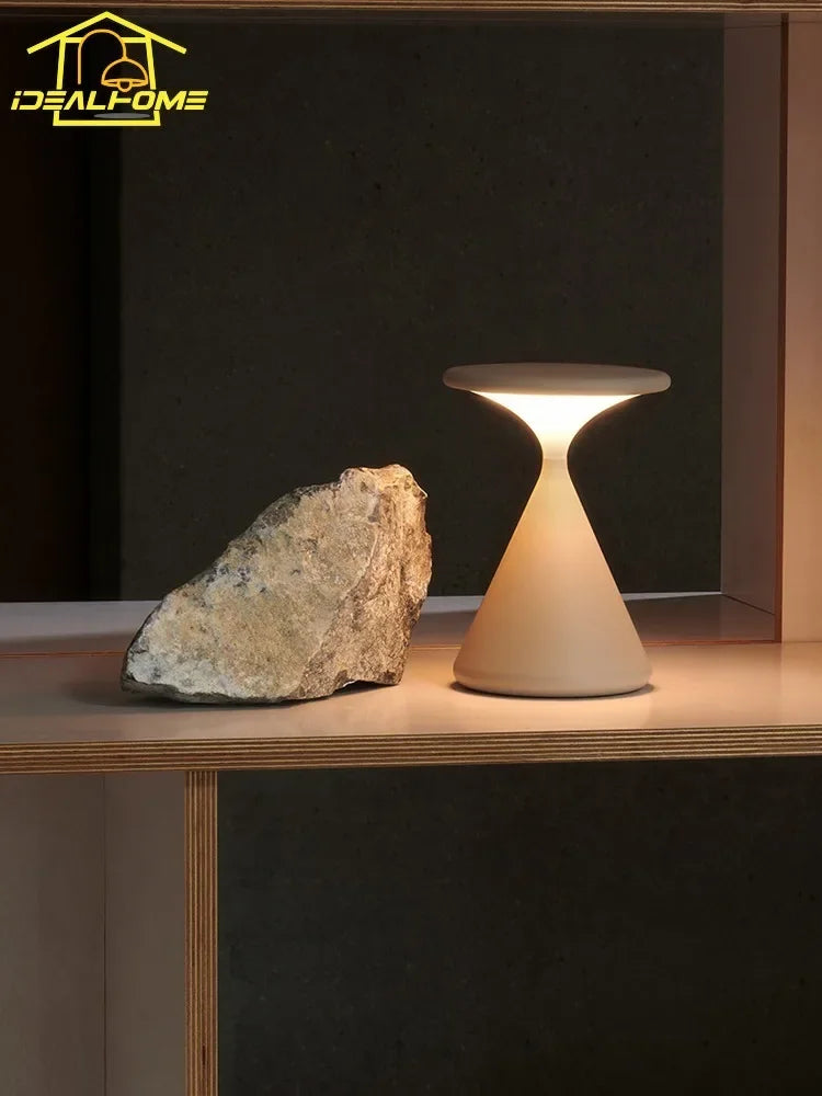 Afralia™ Rechargeable Wireless Table Lamp with Touch Switch - Portable Night Light