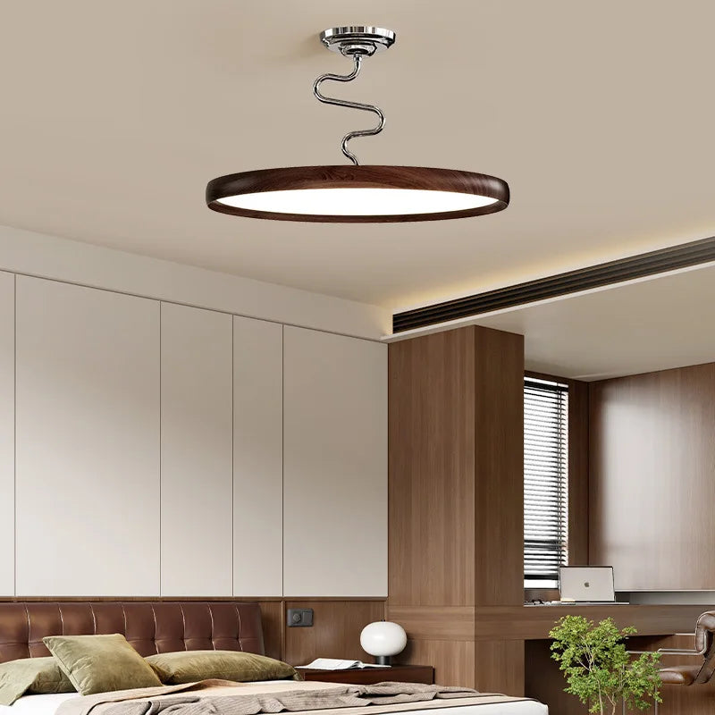 Afralia™ Cream Style Aluminum LED Chandelier for Nordic Home Decor