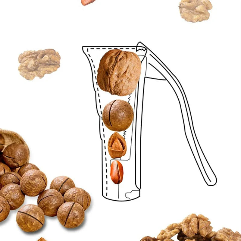 Afralia™ Nut Cracker: Quick Walnut Sheller & Chestnut Opener Tool