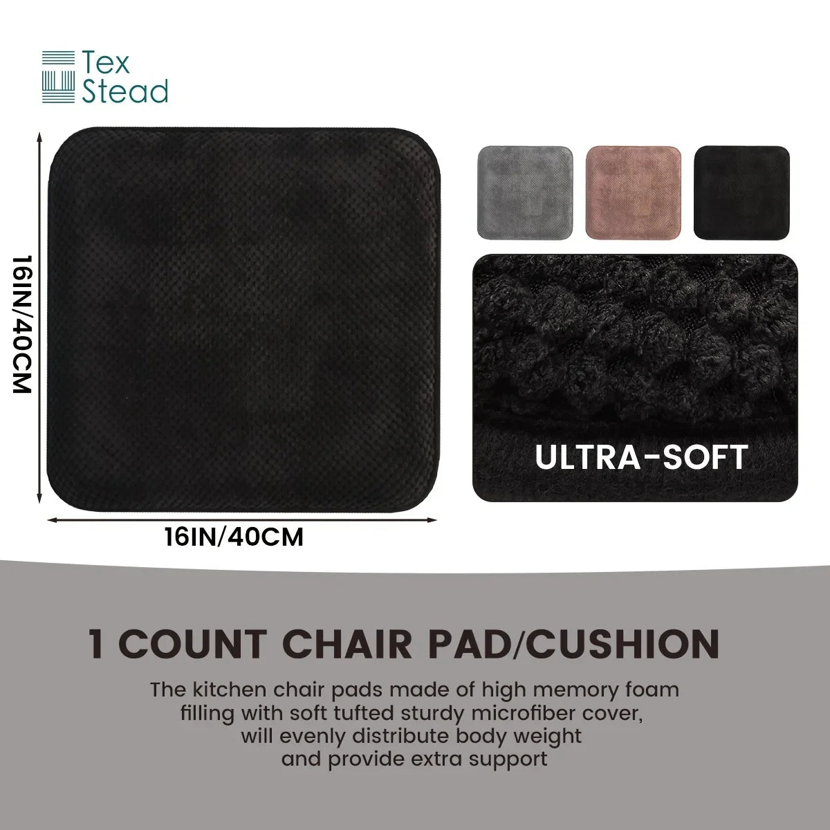 Afralia™ U-Shaped Foam Seat Cushions: Non-Slip, Soft & Washable Chair Pads