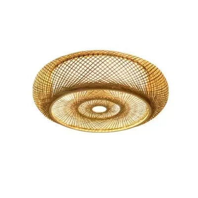 Afralia™ Gloss Bamboo Art Rattan Ceiling Light Shade Chandelier Fixtures