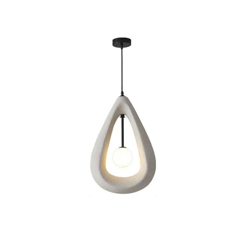 Afralia™ Nordic Wabi Sabi Pendant Lights for Stylish Dining Room and Bedroom Decor
