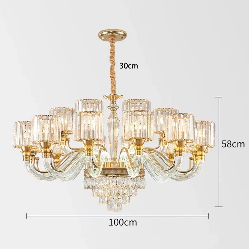 Afralia™ Modern Indoor LED Pendant Chandeliers for Living and Dining Room Lighting
