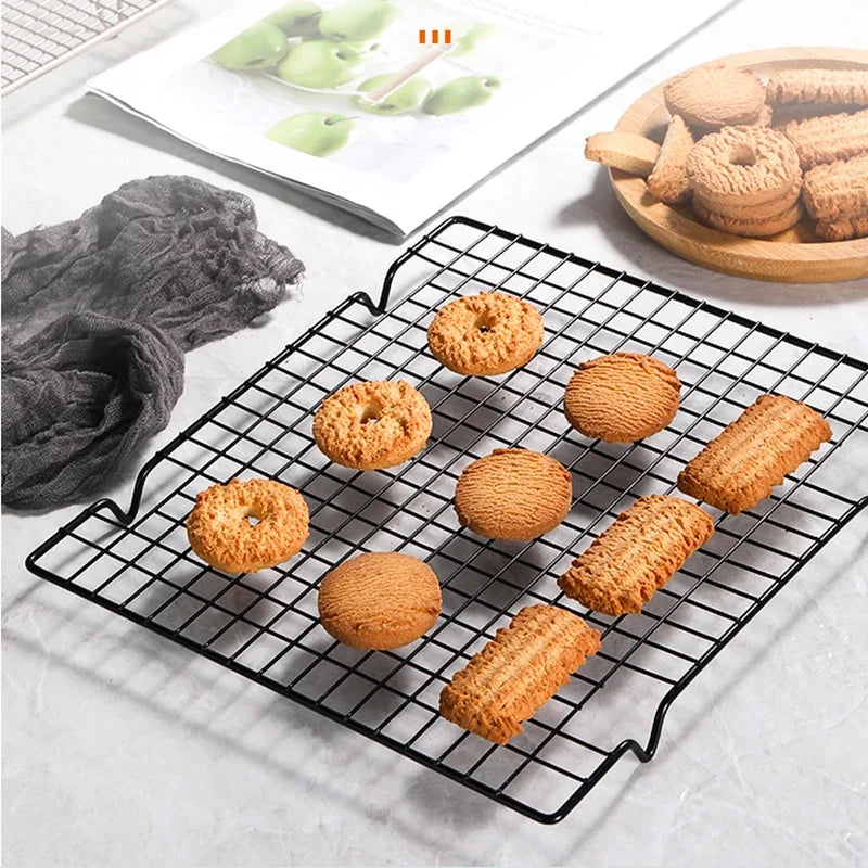 Stainless Steel Cooling Rack Tray for Baking by Afralia™