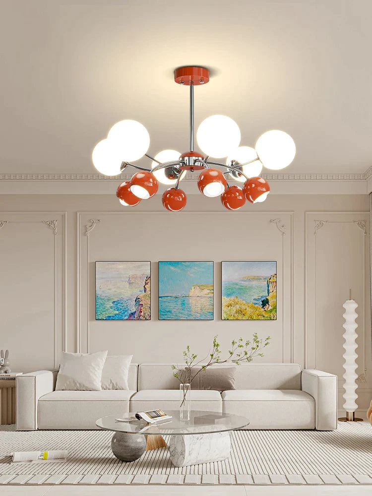 Afralia™ Cream Living Room Pendant Lamp Magic Bean Restaurant Medieval Bedroom Light