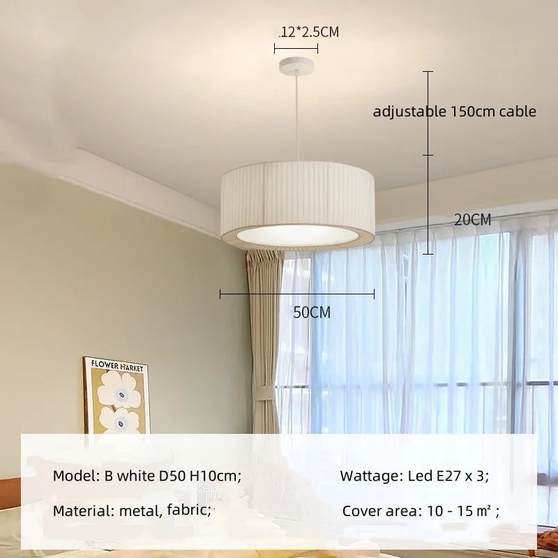 Afralia™ Modern Minimalist E27 LED Pendant Chandelier for Dining Room and Bar