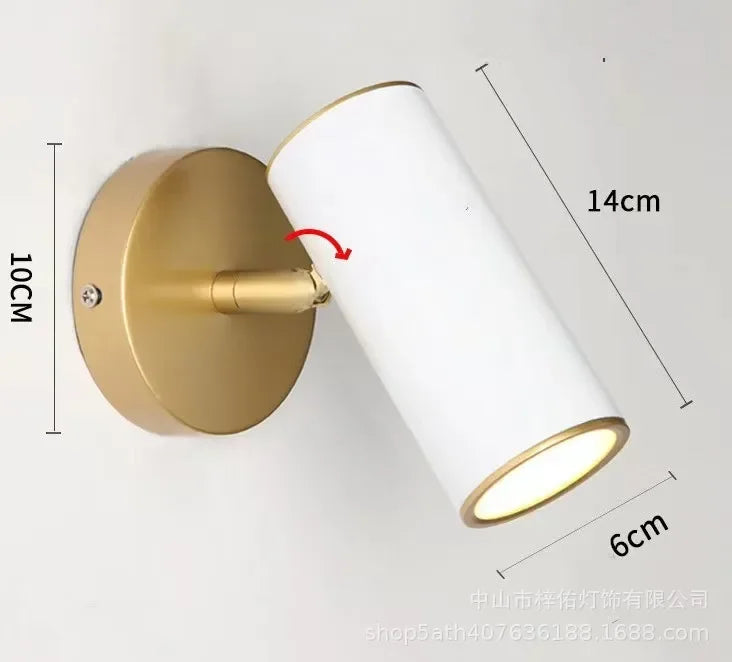 Modern Luxury Bedside Wall Lamp for Bedroom by Afralia™