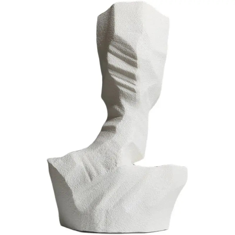 Afralia™ Abstract Characters Sculpture Decoration for Modern Living Room Hotel Entry Wine Cabinet