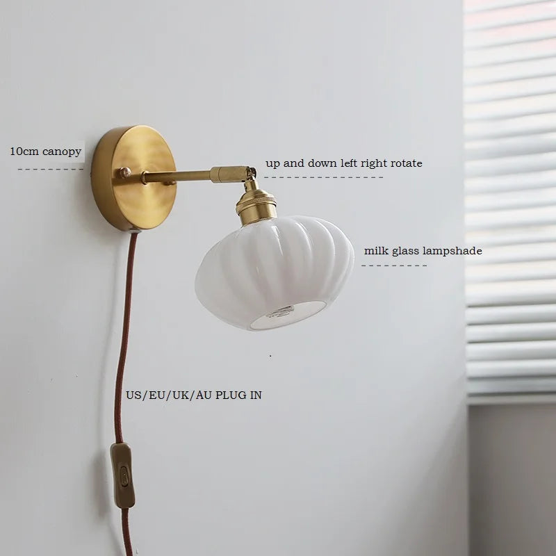 Afralia™ Ceramic LED Wall Sconce Lamp for Bathroom Bedroom Living Room Mirror Lighting