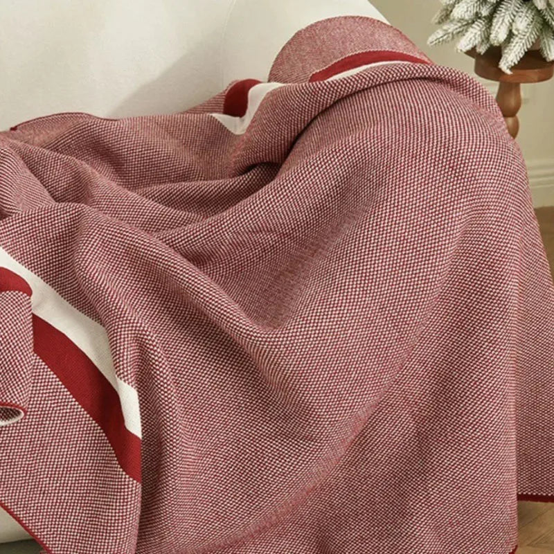 Afralia™ Cozy Striped Knit Blanket for All Seasons